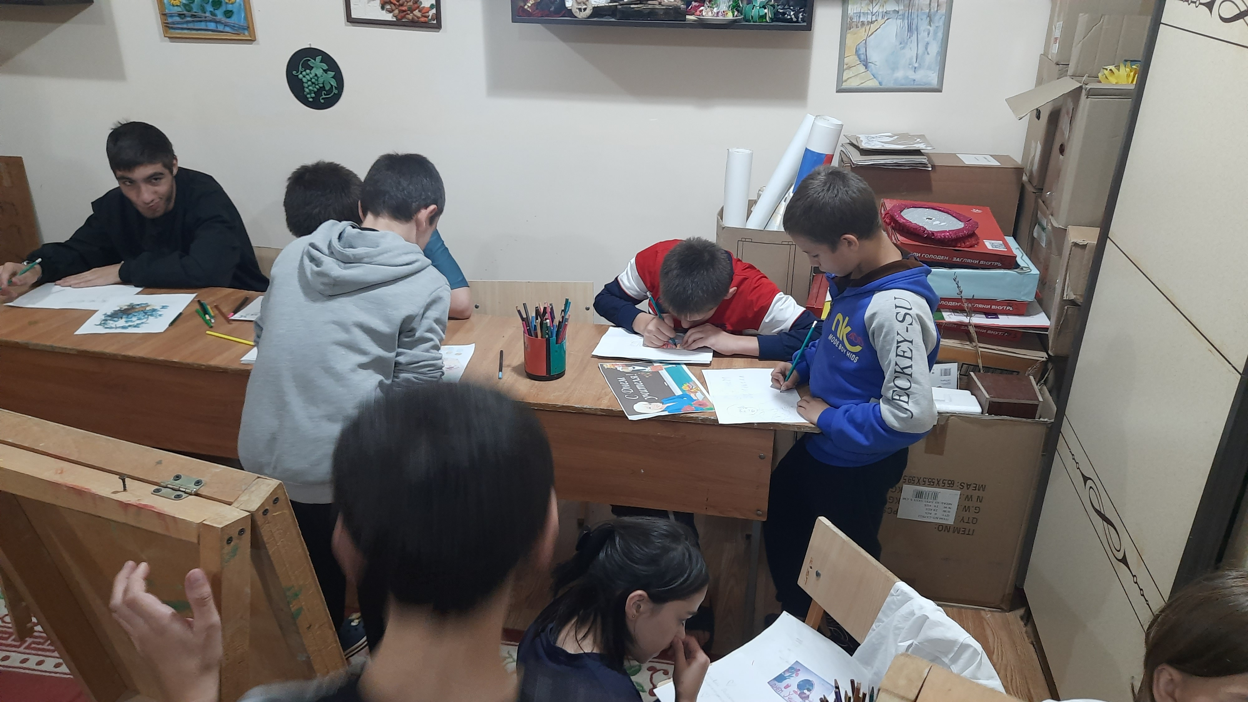 Поздравления от воспитанников детского дома на "День учителя"